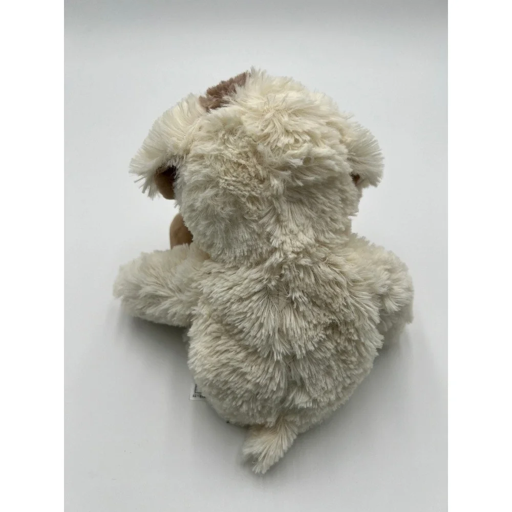 Warmies Microwaveable‎ Plush Puppy Dog Cream Brown Weighted Lavender Scented 10